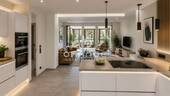 Wohn / Küche KI - 4 Zimmer Etagenwohnung in Dresden / Briesnitz