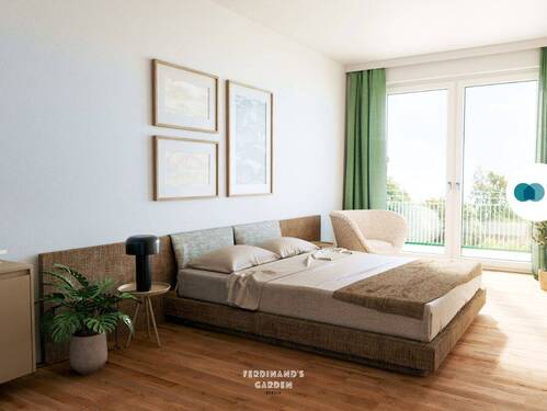 Schlafzimmer I - Etagenwohnung mit 75,40 m&sup2; in Berlin zur Miete