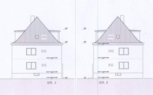 Ansicht Südwest - Mehrfamilienhaus, Wohnhaus mit 466,10 m² in Dresden zum Kaufen