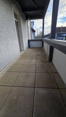 Typischer Balkon - 