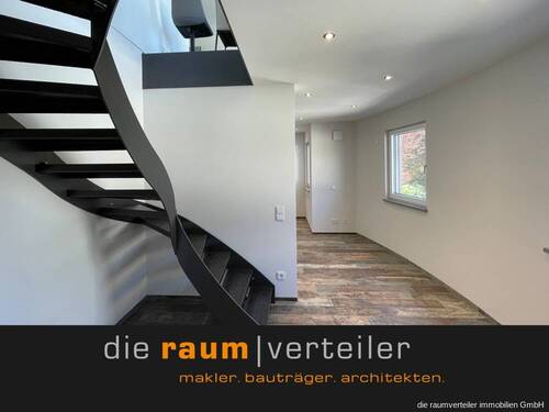 1 - Maisonette - Wohnung in Bad Aibling Zentrum, 3-Zimmer 1+2.OG, Garage