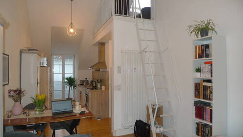 Wohnzimmer - 2 Zimmer Etagenwohnung zum Kaufen in Trier