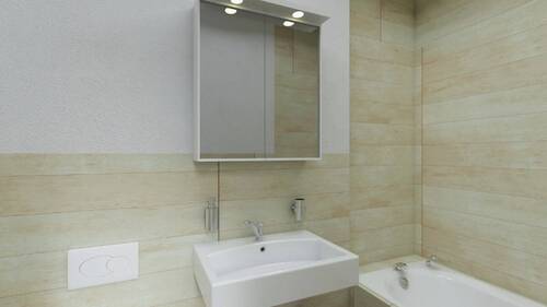 Virtualisierung Bad mit Badewanne - 