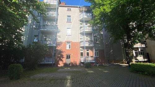 Rückansicht - 3 Zimmer Etagenwohnung in Leipzig