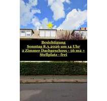 TONNDORF - freie Dachgeschoss-Wohnung - 2 Zimmer - 56 m2 - toller Schnitt 2 Zimmer + Stellplatz + Keller - - Hamburg