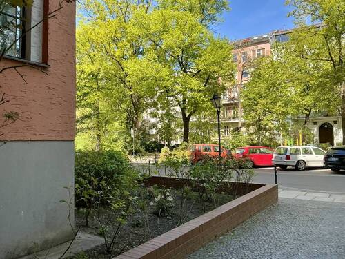 Blick auf die Straße - 
