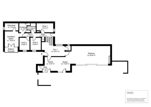 Erdgeschossfläche - 