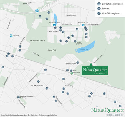Stadtplanausschnitt - 