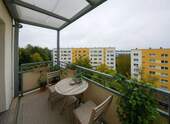 Balkon - Einrichtungsbeispiel.jpg - 3 Zimmer Etagenwohnung in Chemnitz