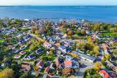 Blick über Wiek bis Hiddensee - 