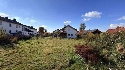 Blick zum Baugrundstück II - Grundstück zum Kaufen in Obertaufkirchen
