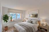 Schlafzimmer- (Einrichtung visualisiert) - 3 Zimmer Etagenwohnung in Chemnitz