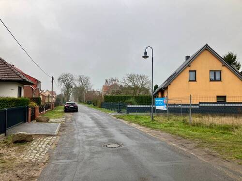 Blick in die Straße - 