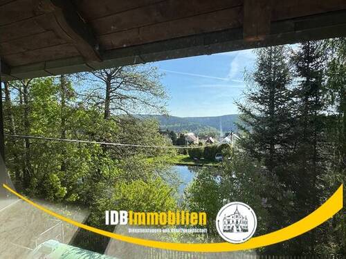 Aussicht aus dem Obergeschoß - 