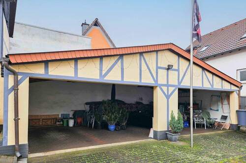 Garage Carport Ansicht - 