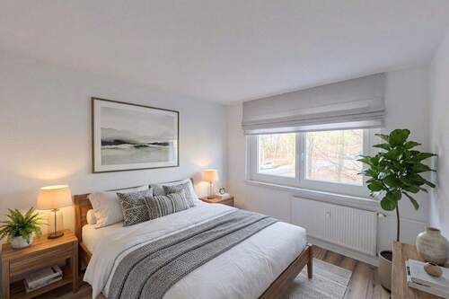 Schlafzimmer - (Einrichtung visualisiert) - 4 Zimmer Etagenwohnung in Chemnitz