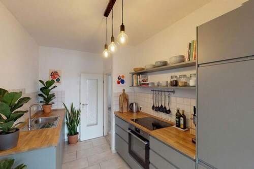 Küche - (Einrichtung visualisiert) - 