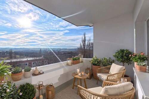 Balkon - (Einrichtung visualisiert) - 