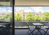 Blick zum Balkon - 