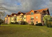 Blick vom Garten - 2 Zimmer Mehrfamilienhaus, Wohnhaus zum Kaufen in Wolfen