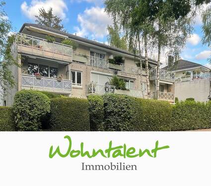 Erdgeschosswohnung Ahrensburg zu verkaufen - Echter Platzriese - 120m² Wohn-Nutzfläche 2,5 Zimmer EG-Wohnung + TG-Stellplatz