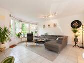 Wohnbereich - 3 Zimmer Doppelhaushälfte zur Miete in Großefehn