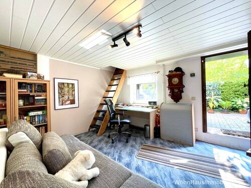 Hobbyraum mit Ausgang zur Terrasse - 