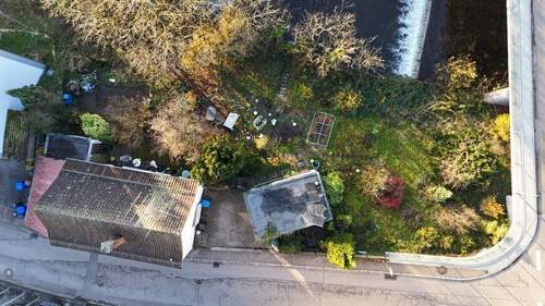 Luftaufnahme Grundstück - 3 Zimmer Einfamilienhaus in Wehr