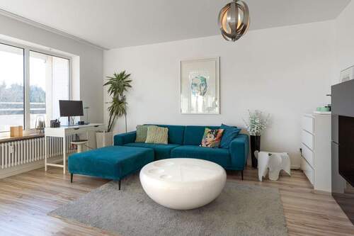 Wohnzimmer - 3 Zimmer Etagenwohnung in Haar