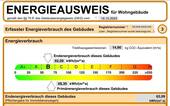 Energieausweis Auszug - 