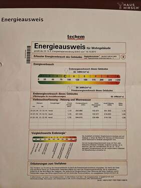 Energieausweis - 