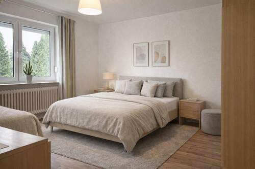 Schlafzimmer alternative Einrichtung KI - 