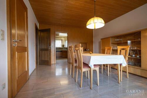 Esszimmer von Terrasse aus - 