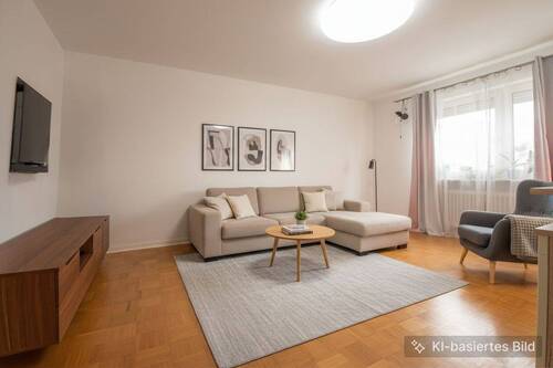 Wohnzimmer - 2 Zimmer Etagenwohnung zum Kaufen in Speyer