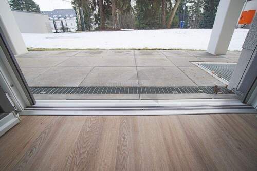 ebenerdige Türschwelle - 