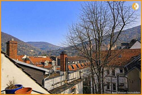 Blick Schloss - 4 Zimmer Etagenwohnung zum Kaufen in Heidelberg