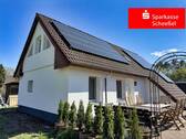 Gartenansicht - Saniertes Ferienhaus mit Gartenidylle - lichtdurchflutet & zukunftsorientiert