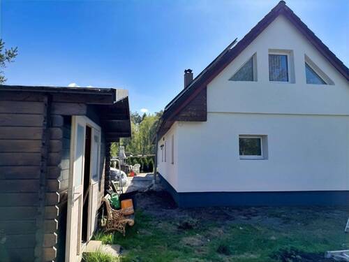 Gartenansicht - 4 Zimmer Mehrfamilienhaus, Wohnhaus in Fintel