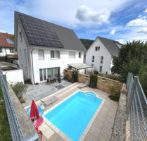 Neuwertige Doppelhaushälfte mit Traumgarten und beheiztem Pool. - Radolfzell am Bodensee Stahringen