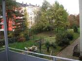 Blick vom Balkon in den Hof , Obergeschoss - 