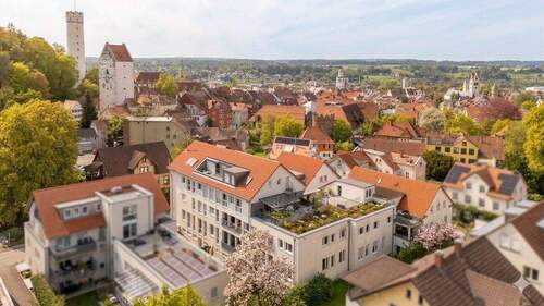Luftbild - 4 Zimmer Etagenwohnung zum Kaufen in Ravensburg