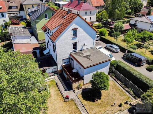 Blick auf die Nordseite des Hauses - 