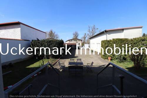 Innenhof - 2 Zimmer Etagenwohnung in Zehdenick