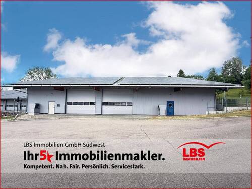 Großzügige Gewerbehalle - Moderne und gepflegte Gewerbehalle mit Büro in Mühlingen