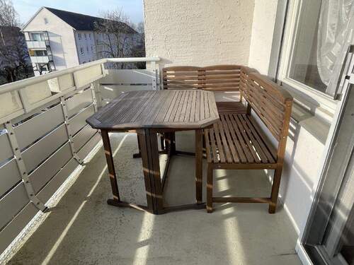 Der Balkon - 1 Zimmer Etagenwohnung in Kaufbeuren