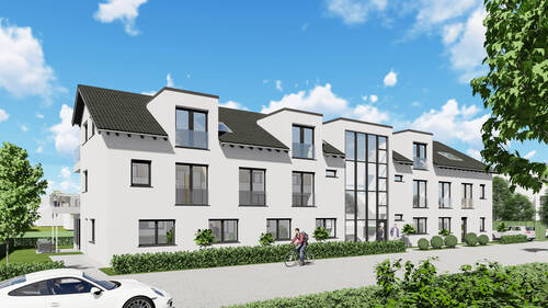 Frontansicht.jpg - 4 Zimmer Etagenwohnung zum Kaufen in Würselen