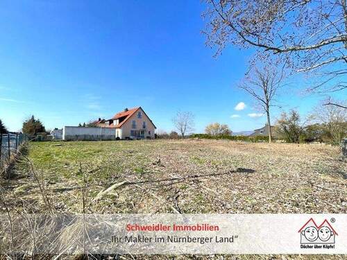 Ansicht 1 - Ihr Baugrund in Eckenhaid! Einfamilien- oder Doppelhaus-Bauplatz mit flexibler Grundstücksgröße