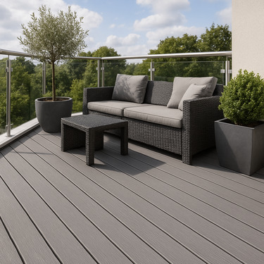 Balkon WGH 7.mit KI erstellt - Etagenwohnung mit 73,50 m&sup2; in Stockelsdorf zum Kaufen