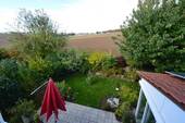 Blick auf Wiesen+Felder - 