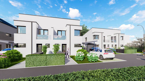 Frontansicht.jpg - 4 Zimmer Mehrfamilienhaus, Wohnhaus in Langerwehe